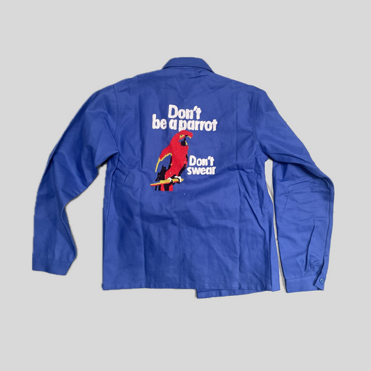 Veste "Don't be a parrot, Don't swear"